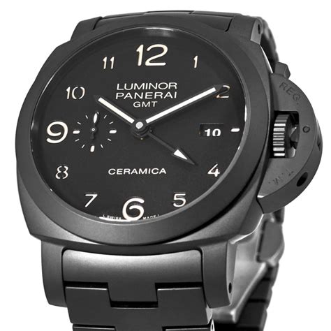 panerai luminor pam00438 1950 tuttonero limited p series|Panerai PAM00438 Luminor 1950 Tuttonero GMT Ceramica .